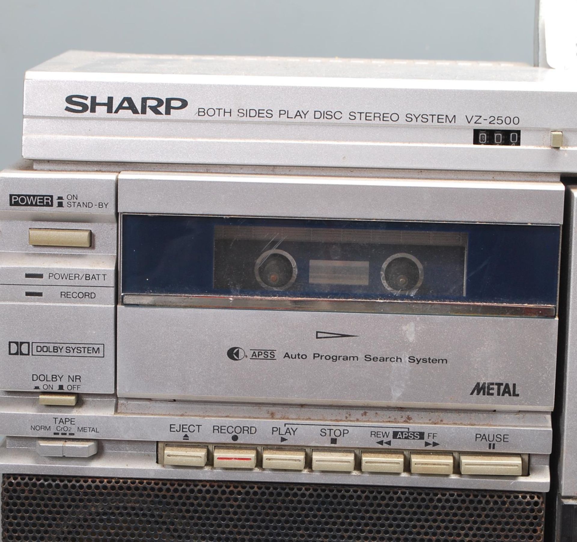 RETRO VINTAGE 1980S SHARP VZ-2500 STEREO SYSTEM - Image 2 of 8