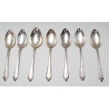 ANTIQUE AMERICAN SILVER SERVING SPOONS