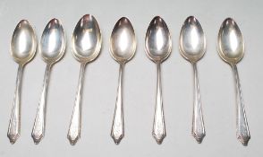ANTIQUE AMERICAN SILVER SERVING SPOONS