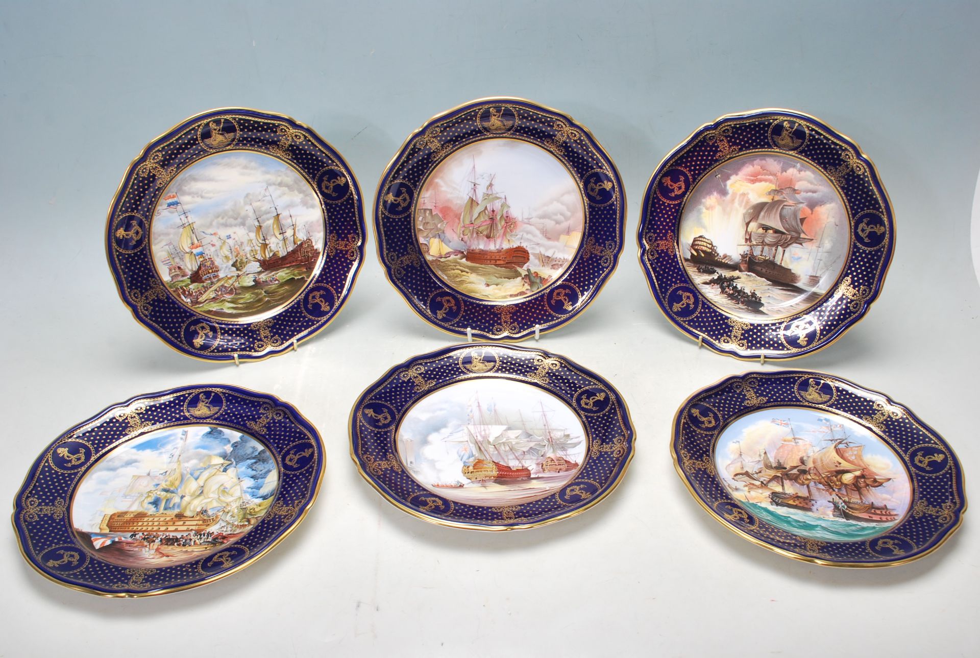 SPODE LIMITED EDITION COLLECTORS PLATES BRITISH MARITIME