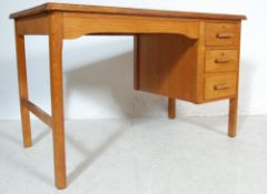 1940'S TYPE GOLDEN OAK AIR MINISTRY WRITING DESK