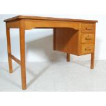 1940'S TYPE GOLDEN OAK AIR MINISTRY WRITING DESK