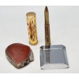 FOUR VINTAGE CIGARETTE LIGHTERS INCLUDING BUTABLOC