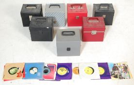 A LARGE COLLECTION OF VINTAGE VINYL 45S