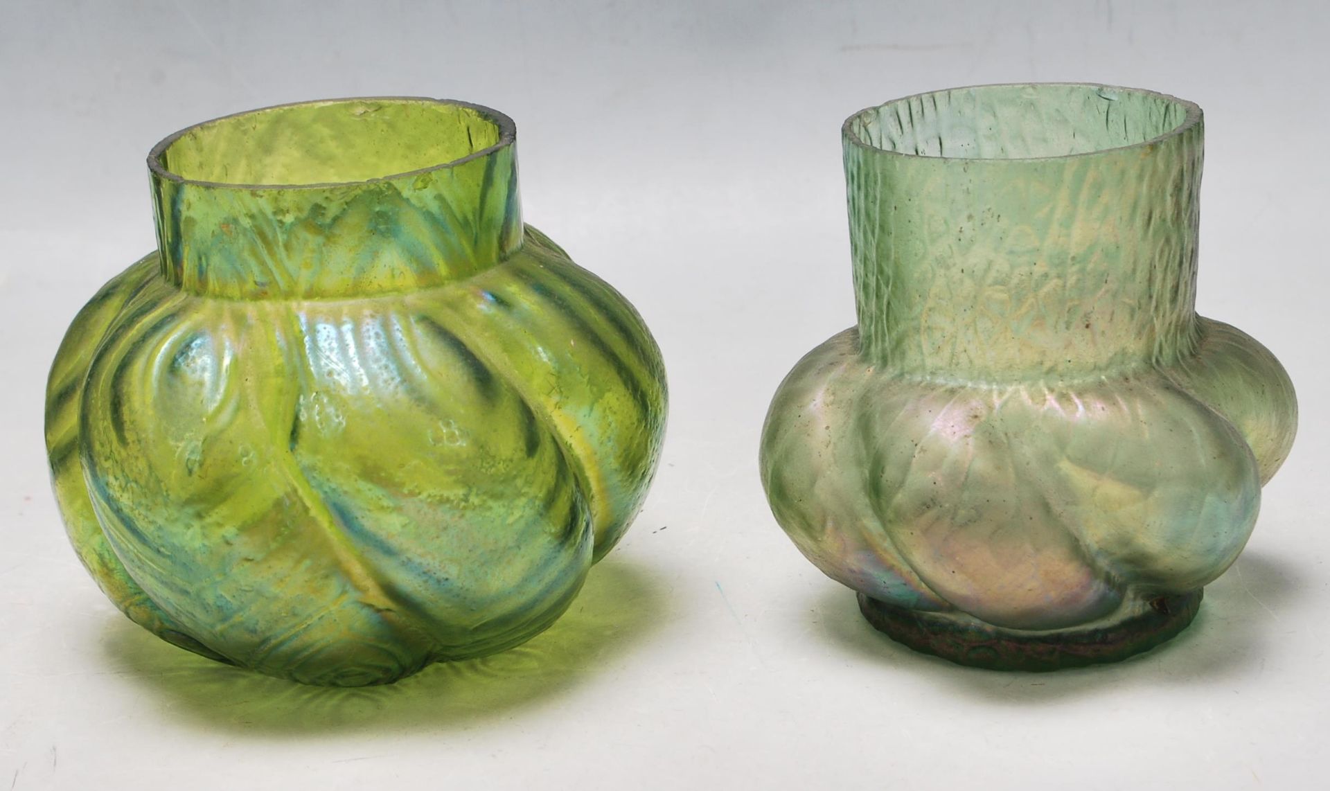 COLLECTION OF VICTORIAN 19TH CENTURY ART NOUVEAU GLASSWARE - Image 6 of 7