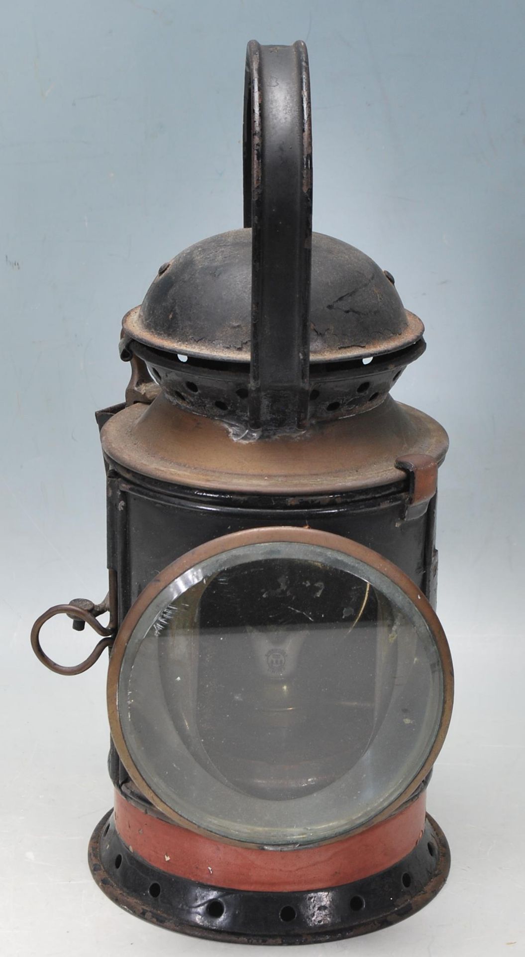 20TH CENTURY GREAT WESTERN RAILWAY TREE-ASPECT HANDLAMP - Image 2 of 6