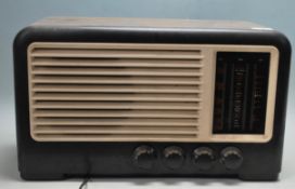 VINTAGE 1940S MID CENTURY BAKELITE FERRANTI 146 RADIO