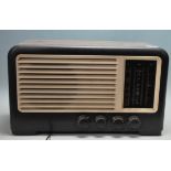 VINTAGE 1940S MID CENTURY BAKELITE FERRANTI 146 RADIO