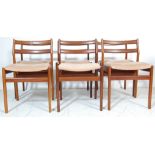 SET OF SIX 1970’S DANISH INSPIRED MEREDEW DINING CHAIRS