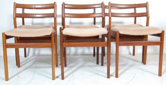 SET OF SIX 1970’S DANISH INSPIRED MEREDEW DINING CHAIRS