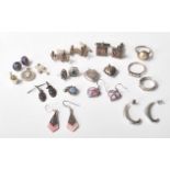 COLLECTION OF VINTAGE .925 STERLING SILVER JEWELLERY
