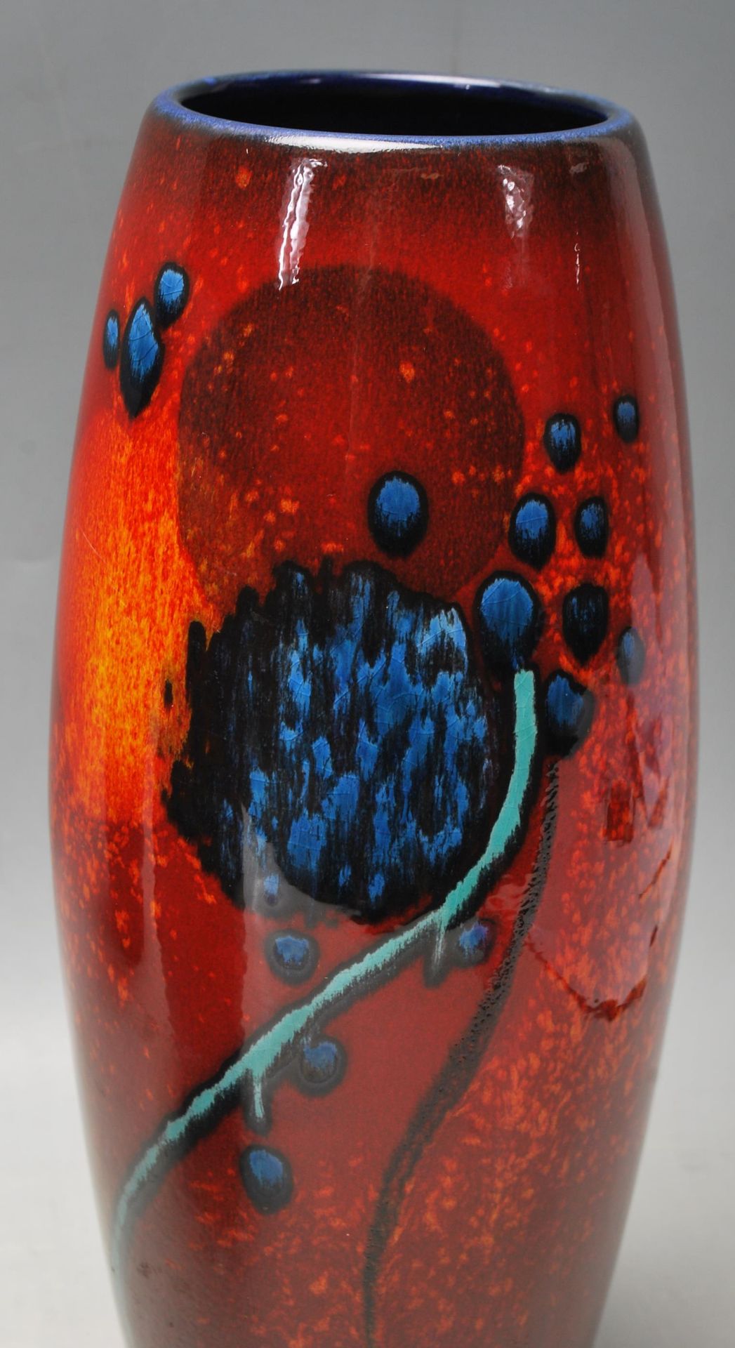 THREE RETRO ALAN CLARKE STUDIO ART VASES - Image 5 of 6