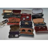 LARGE QUANTITY OF ANTIQUE AND VINTAGE SPECTACLES