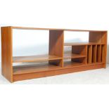 MID CENTURY TEAK WOOD STEREO HI-FI CABINET SIDEBOARD