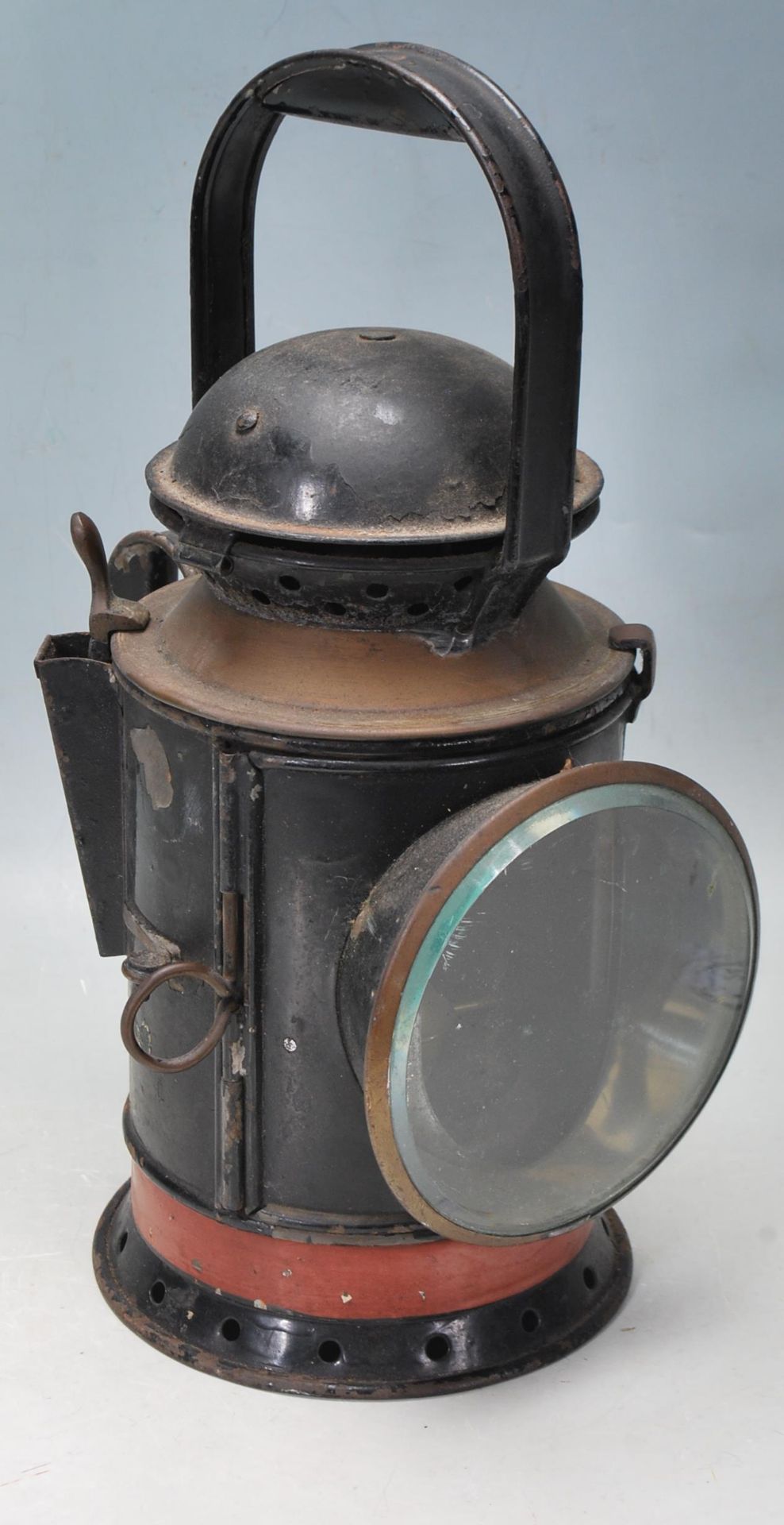 20TH CENTURY GREAT WESTERN RAILWAY TREE-ASPECT HANDLAMP