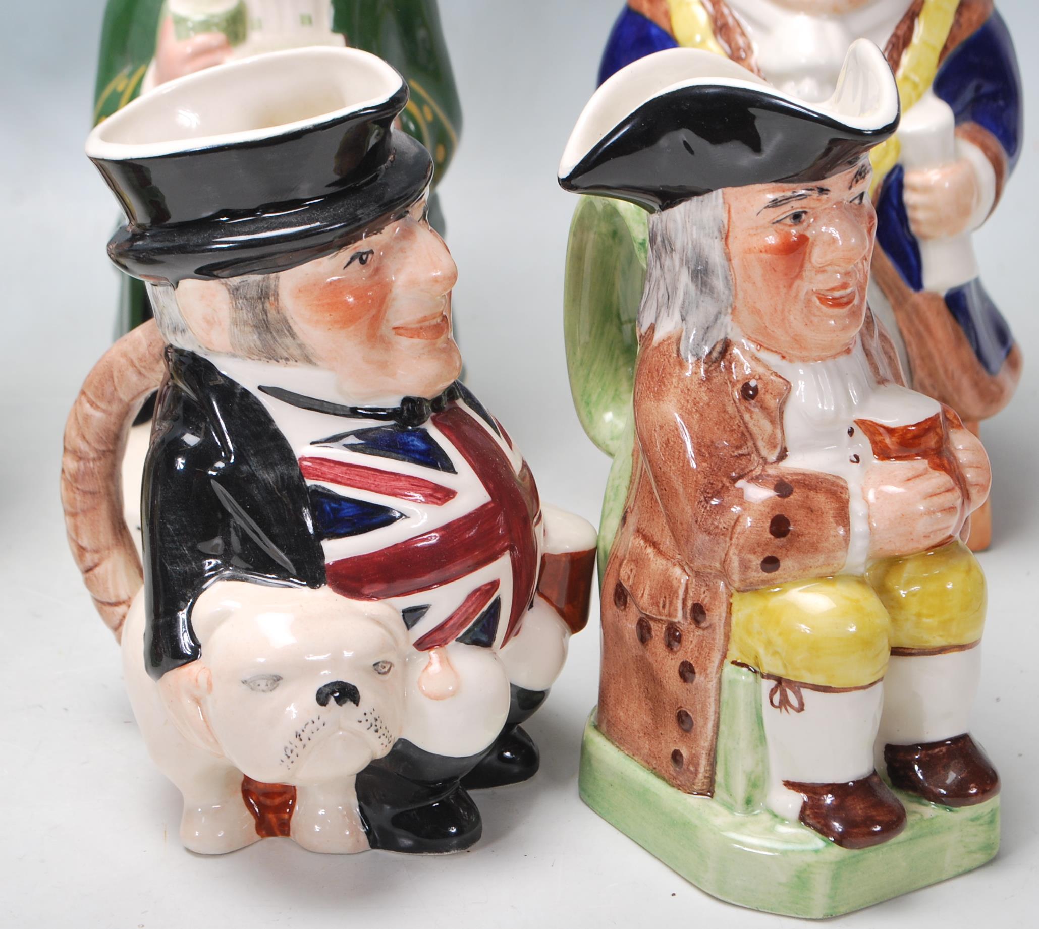 LARGE GROUP OF 20TH CENTURY CERAMIC TOBY JUGS - Image 4 of 9