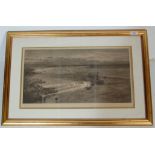 1920’S ETCHING BY WILLIAM LIONEL WYLLIE (1851-1931) DEPICTING SHIPS AT SEA