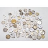 COLLECTION OF VINTAGE WRIST WATCH MOVEMENTS