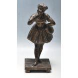 20TH CENTURY BRONZE BRASS THEATRICAL SCULPTURE