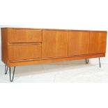 VINTAGE 1970’S TEAK WOOD DANISH INSPIRED SIDEBOARD CREDENZA