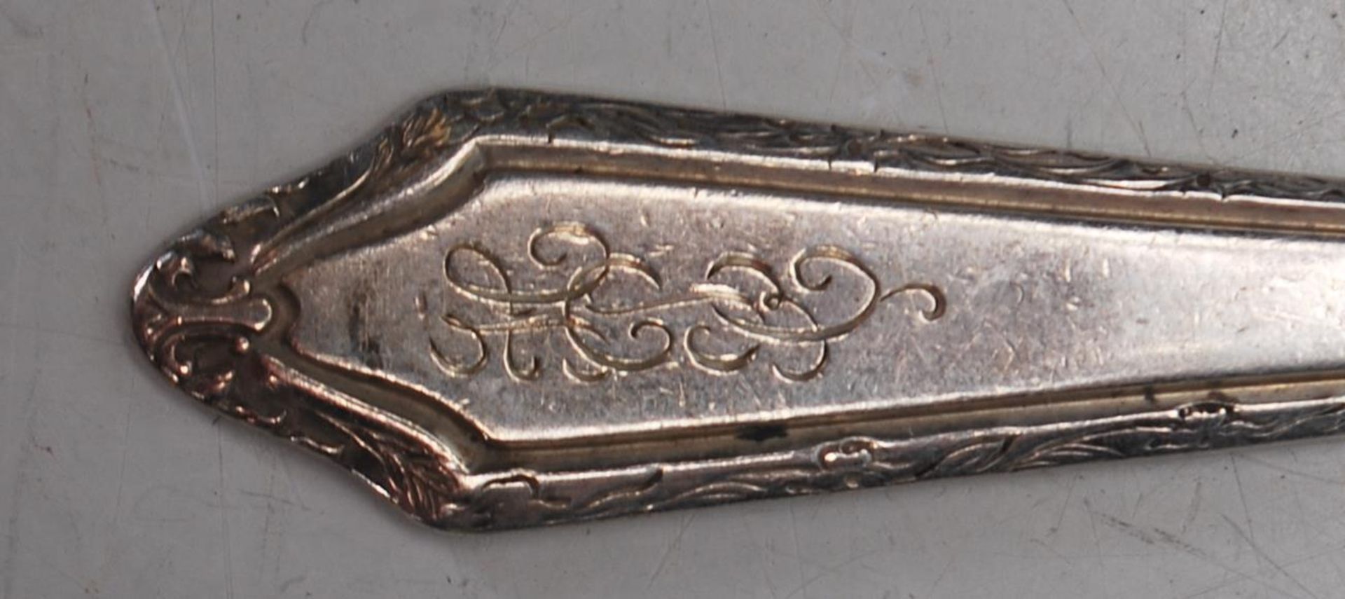 SET OF NINE AMERICAN SILVER BUTTER KNIVES - Image 2 of 6