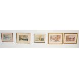 SEVEN WILLIAM RUSSELL FLINT PRINTS