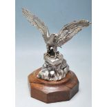 RETRO 20TH CENTURY LARGE WHITE METAL AMERICAN EAGLE