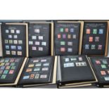 LARGE COLLECTION 20TH CENTURY STAMPS IN STANLEY GIBBONS ALBUMS