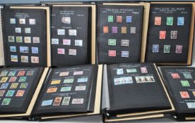 LARGE COLLECTION 20TH CENTURY STAMPS IN STANLEY GIBBONS ALBUMS