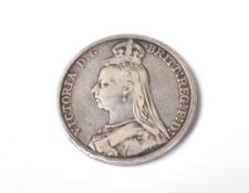 19TH CENTURY SILVER CROWN DATED 1899