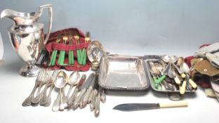 20TH CENTURY AMERICAN SILVER PLATED TABLE WARE