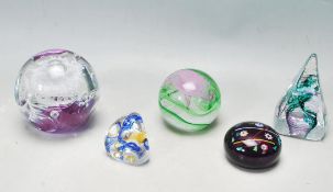 COLLECTION OF CAITHNESS PAPERWEIGHTS