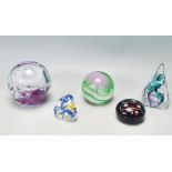 COLLECTION OF CAITHNESS PAPERWEIGHTS