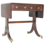 GEORGE III ANTIQUE STYLE MAHOGANY SOFA TABLE