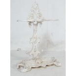 19TH CENTURY COALBROOKDALE MANNER CAST IRON STICKSTAND