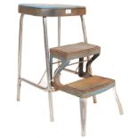 RETRO 1950’S METAMORPHIC KITCHEN STOOL / LADDER