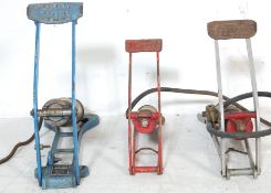 COLLECTION OF MID CENTURY KISMET DUPLEX FOOTPUMPS