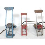 COLLECTION OF MID CENTURY KISMET DUPLEX FOOTPUMPS