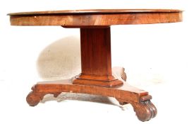 19TH CENTURY GEORGIAN MAHOGANY TILT TOP TABLE