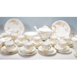 VICTORIAN 19TH CENTURY BONE CHINA TEA SERVICE