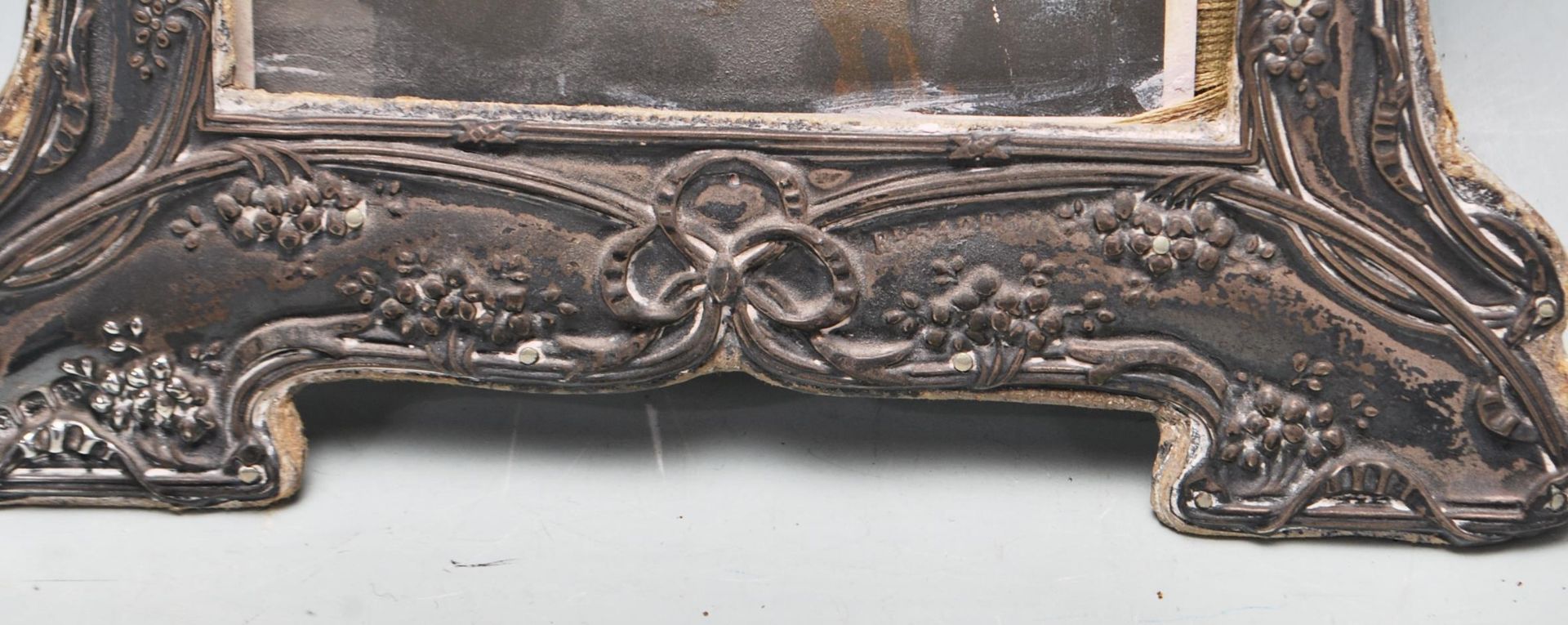 ANTIQUE EARLY 20TH CENTURY ART NOUVEAU PHOTO FRAME - Image 3 of 5