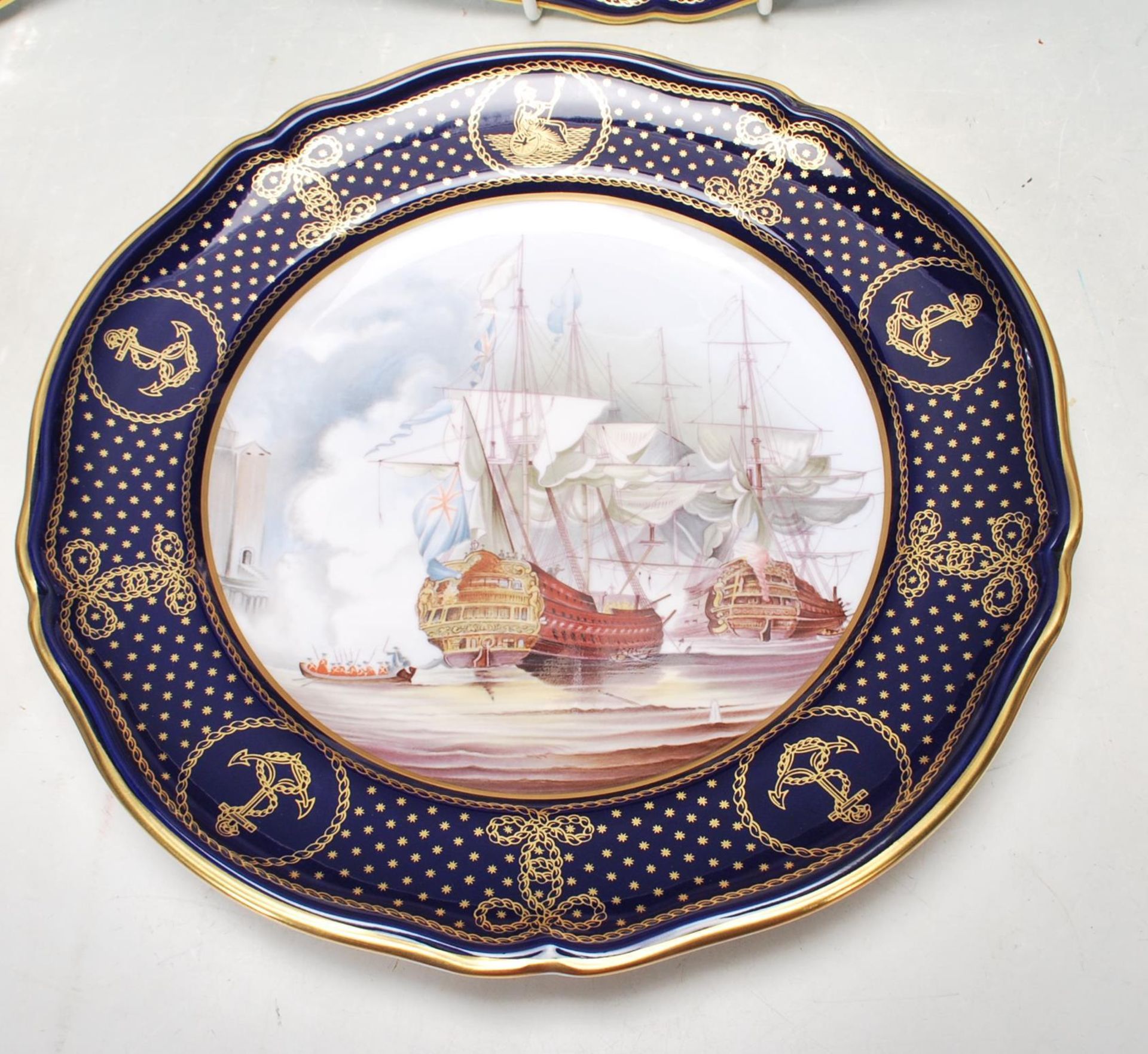 SPODE LIMITED EDITION COLLECTORS PLATES BRITISH MARITIME - Image 5 of 12