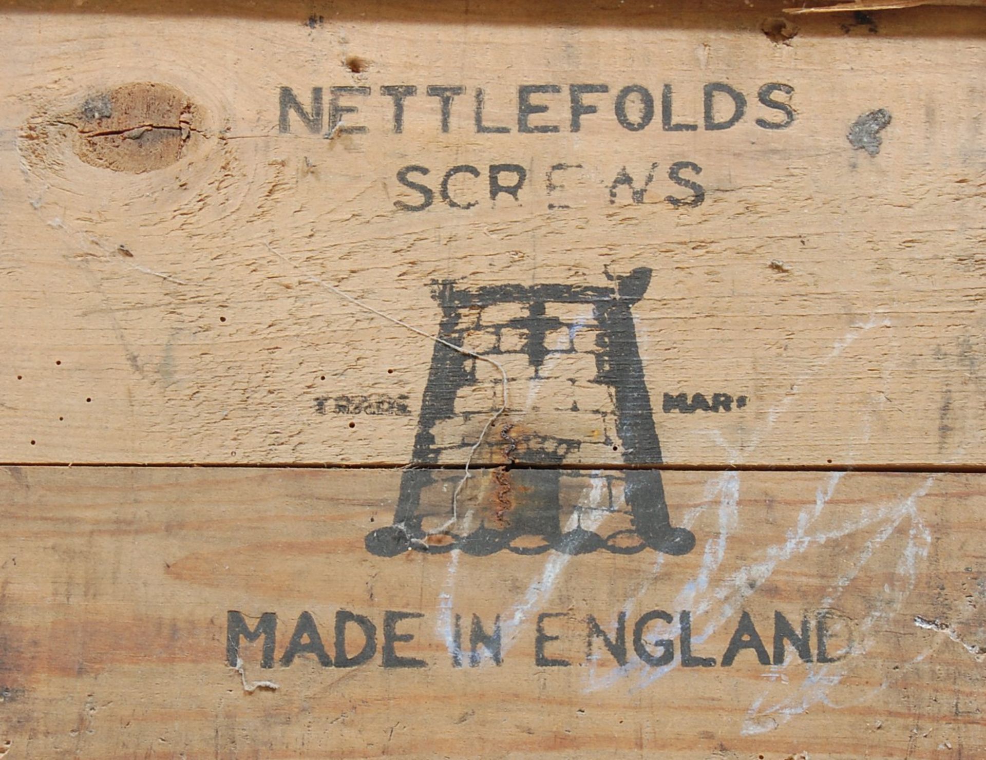 A GROUP OF THREE RETRO 20TH CENTURY WOODEN ADVERTISING SHIPPING CRATES - Image 3 of 5