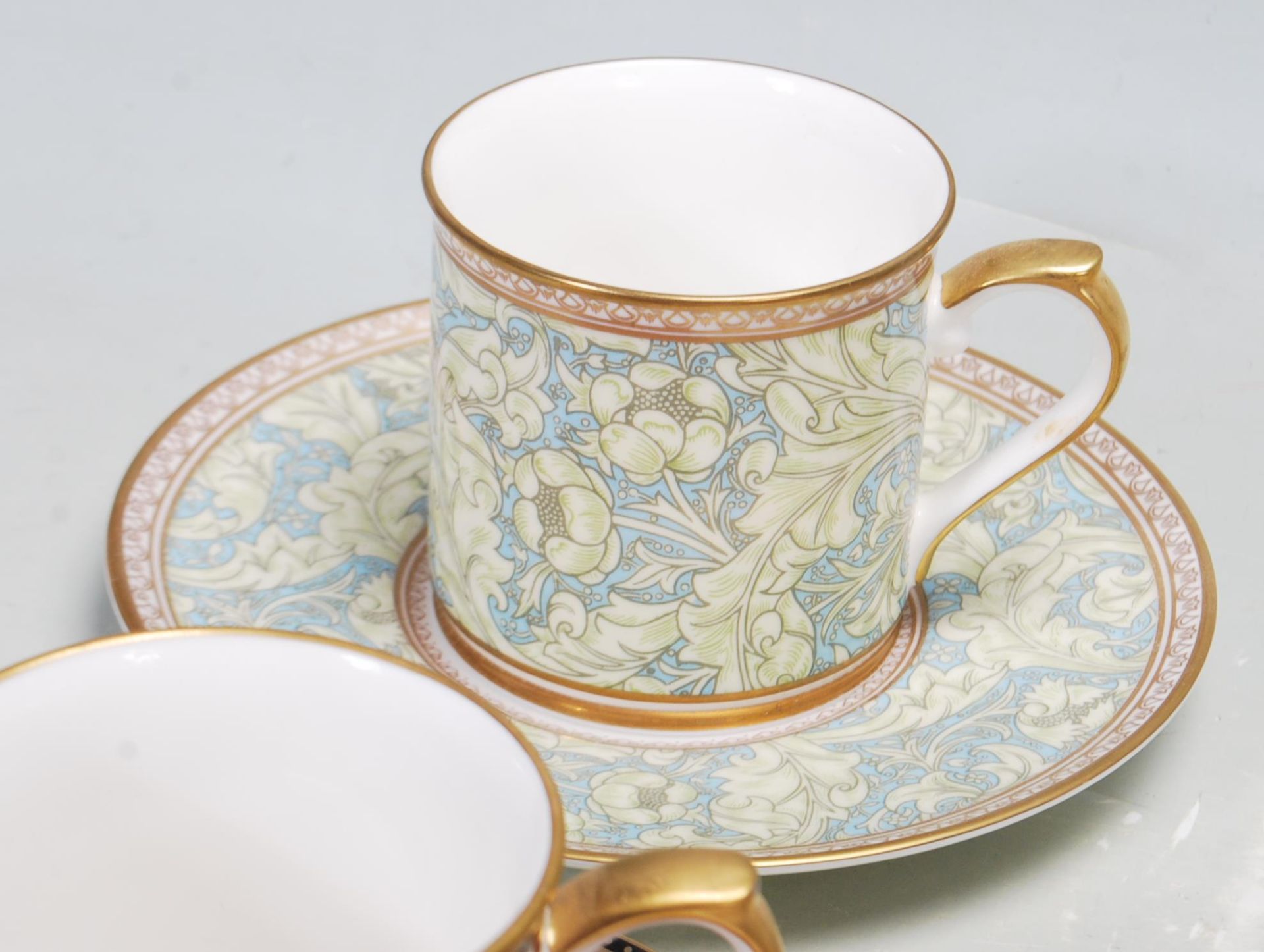A SET OF SIX 20TH CENTURY WILLIAM MORRIS - VICTORIAN AND ALBERT TEA SERVICE - Image 11 of 11