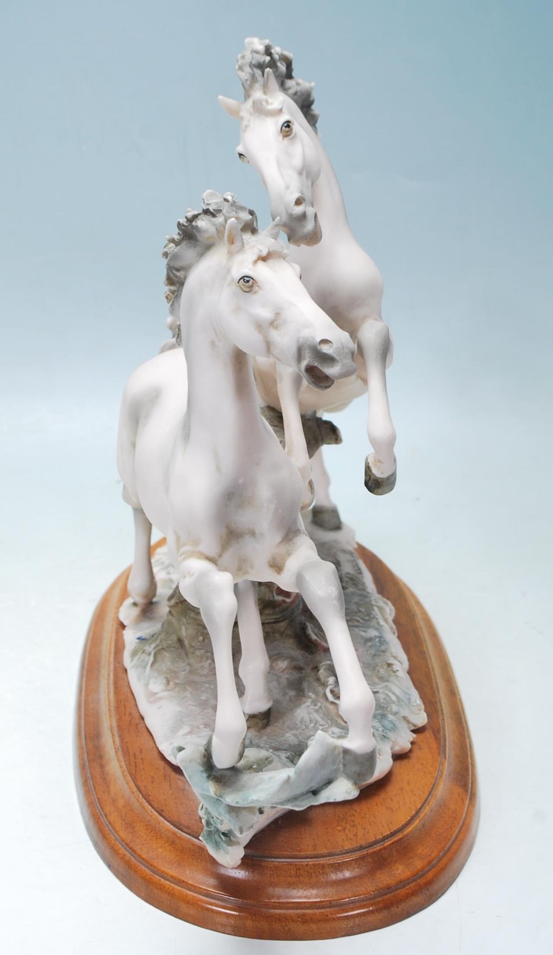 1980'S GIUSEPPE ARMANI PAIR OF HORSES FIGURINE - Bild 2 aus 6