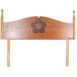 20TH CENTURY TEAK WOOD MARY QUANT HEADBOARD