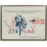 SEAN CONNERY - THE MAN WITH THE DEADLY LENS CINEMA POSTER