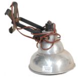 RETRO 20TH CETURY PHOTOGRAPH LAMP / LIGHT AND A PARAFFIN LAMP