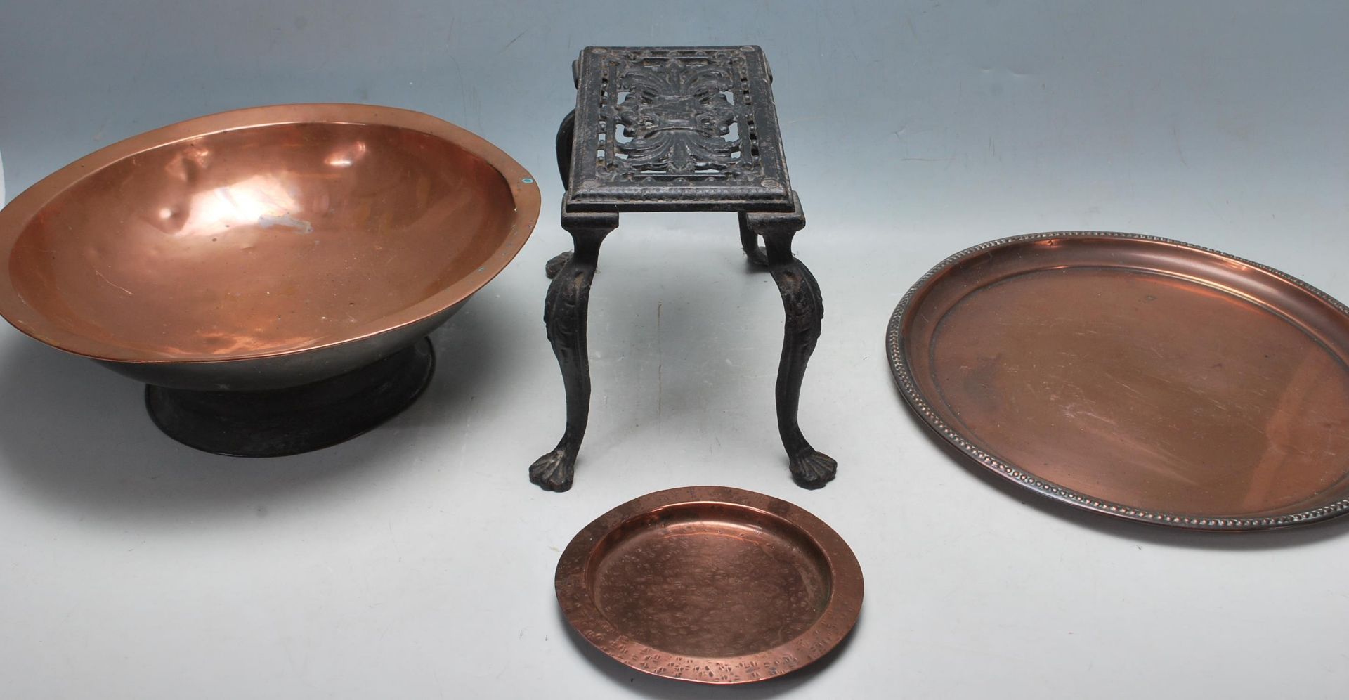 COLLECTOIN OF 19TH CENTURY AND LATER COPPER WARES