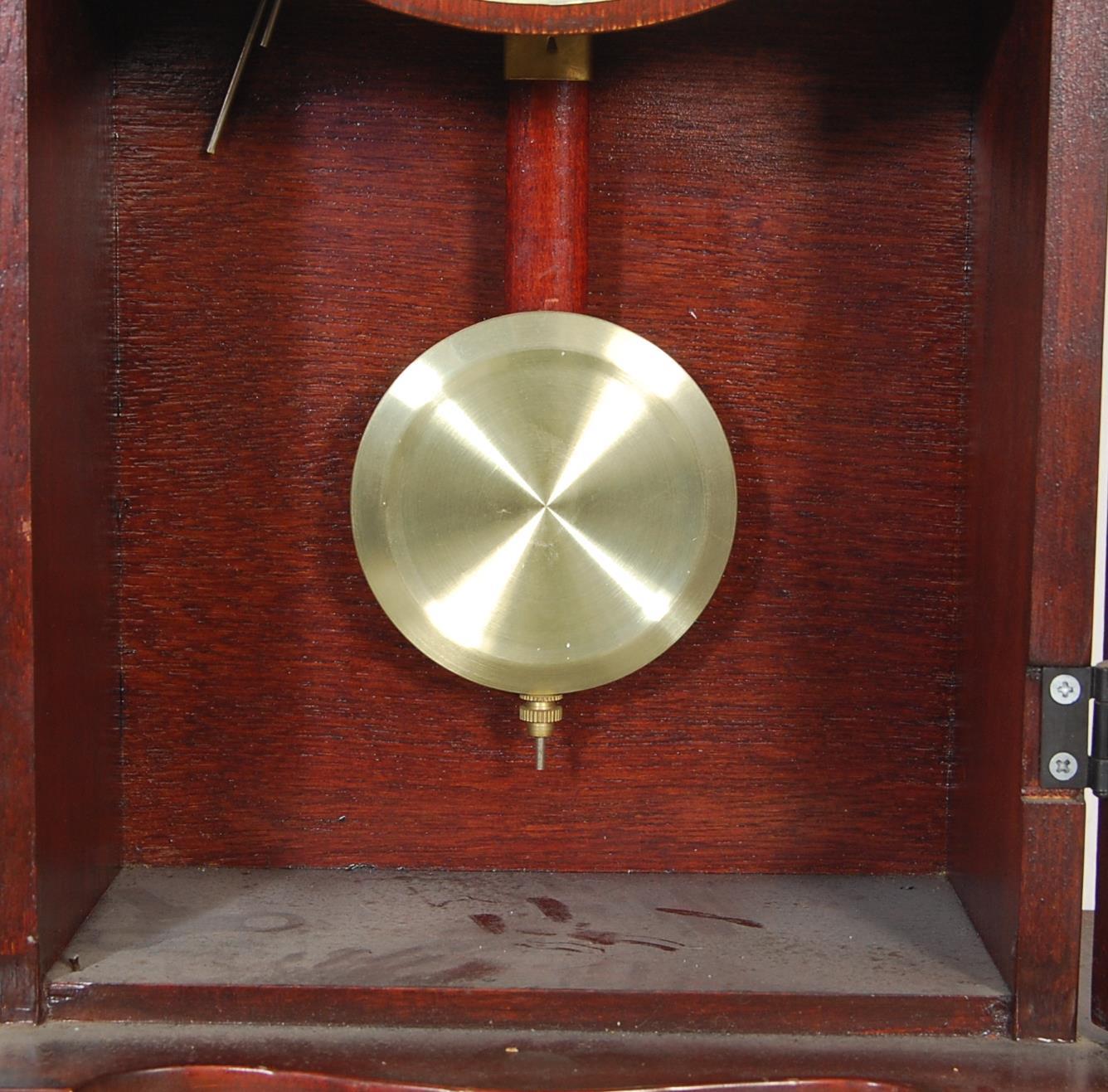 MAHOGANY CASED 8 DAY LINCOLN WALL CLOCK & CANTERBURY - Image 9 of 9